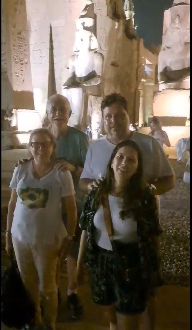 Luxor Temple by Night